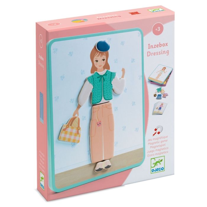 Djeco magnetleker, Inzebox - Påkledning