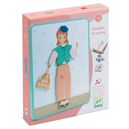 Djeco magnetleker, Inzebox - Påkledning