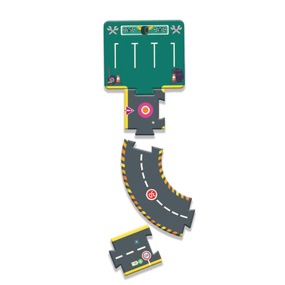 Djeco Crazy Motors puslespill, Vei - 26 brikker