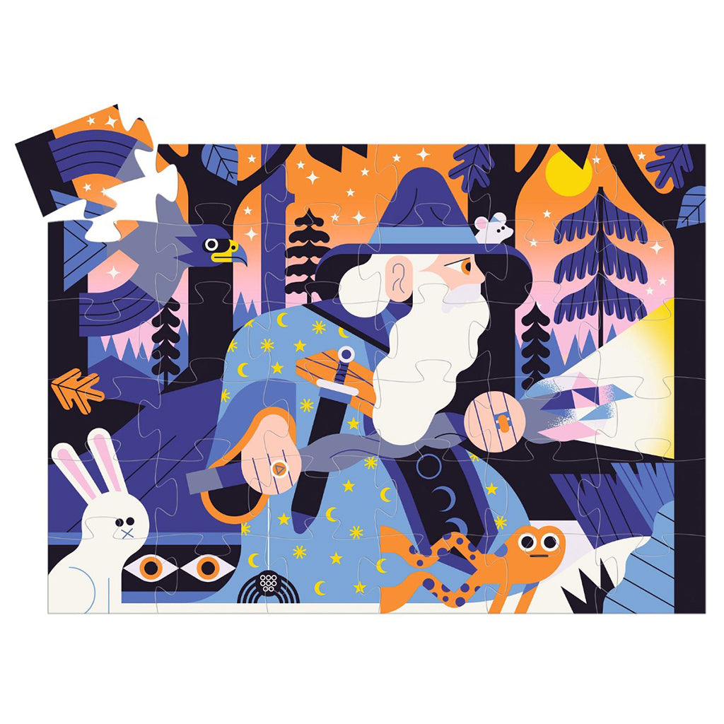 Djeco puslespill, Trollmannen – 36 brikker