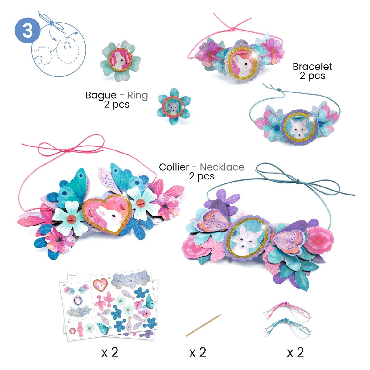 Djeco DIY - Prinsesseaktiviteter