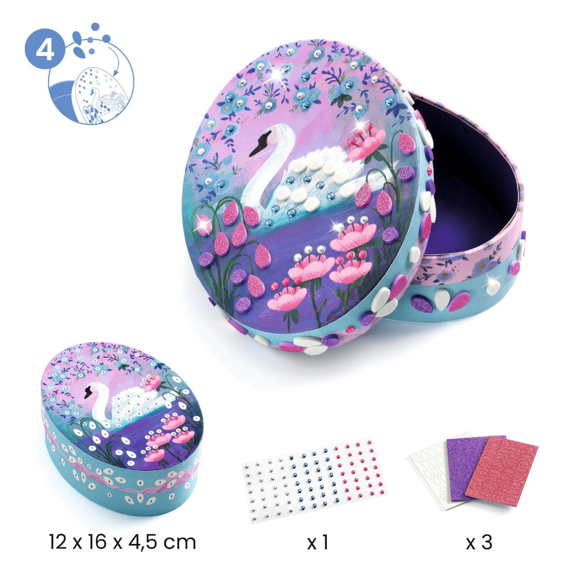 Djeco DIY - Prinsesse aktiviteter DJ07934