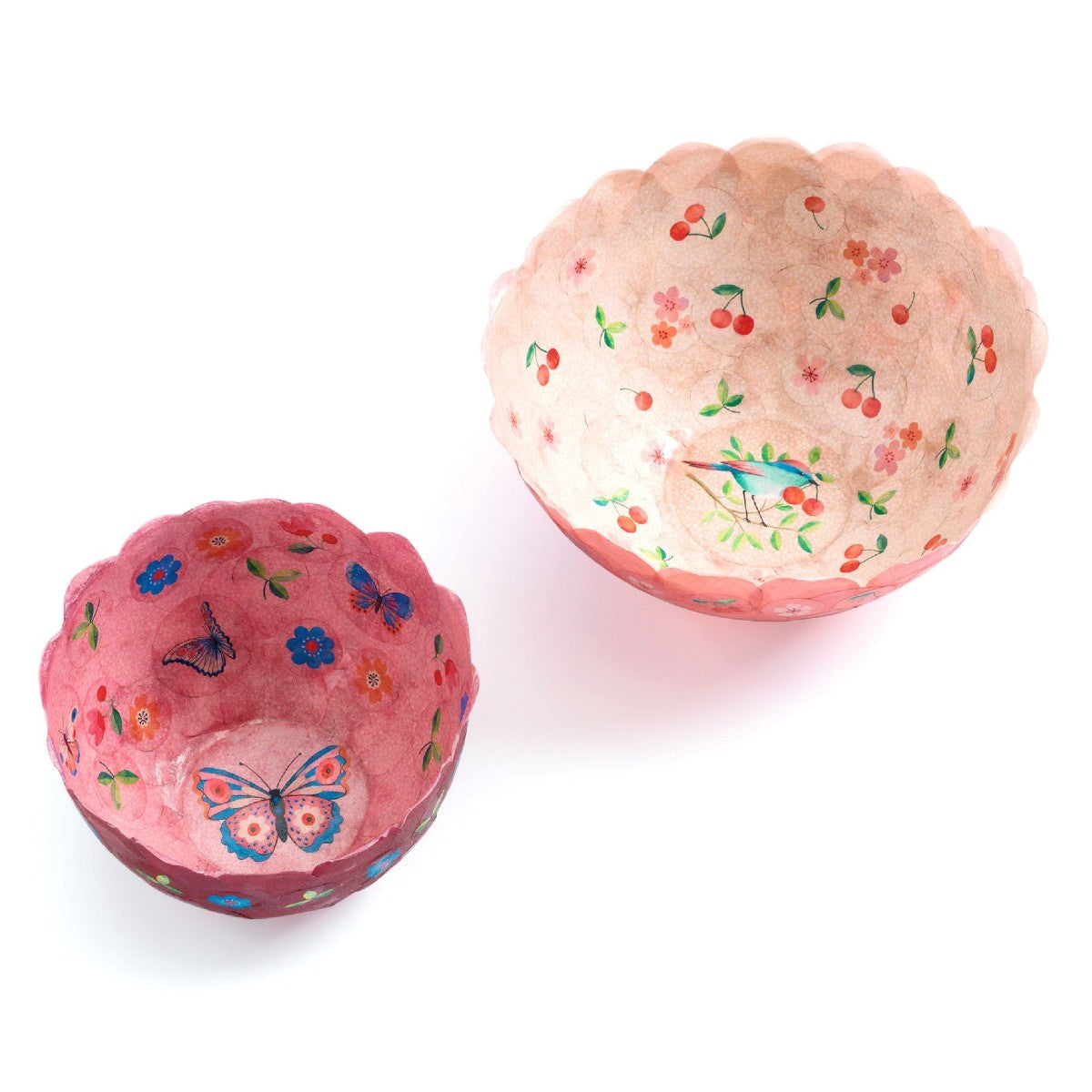 Djeco DIY - Papirskåler, Sommerfugler