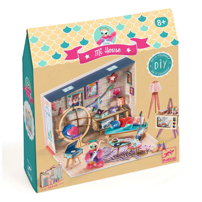 Djeco Mi House, DIY, miniatyrdukkehus - Stella