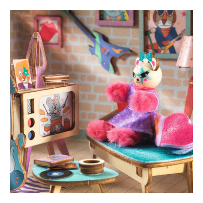 Djeco Mi House, DIY, miniatyrdukkehus - Stella