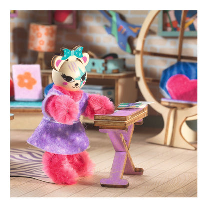 Djeco Mi House, DIY, miniatyrdukkehus - Stella