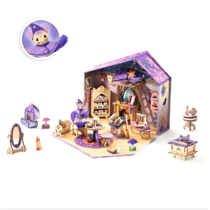 Djeco Mi House, mini dukkehus - Astra