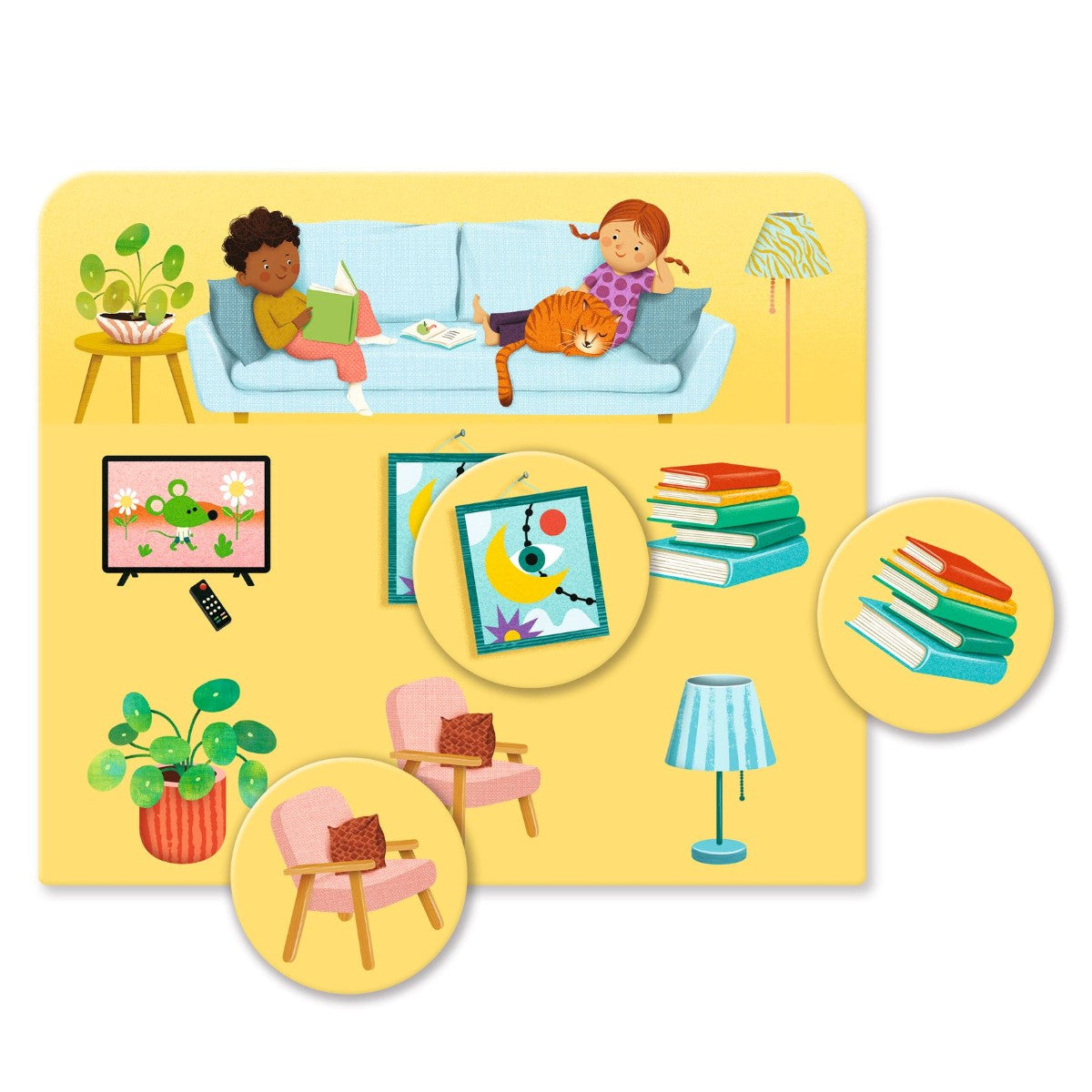 Djeco Læringsspill, Bildelotteri Huset