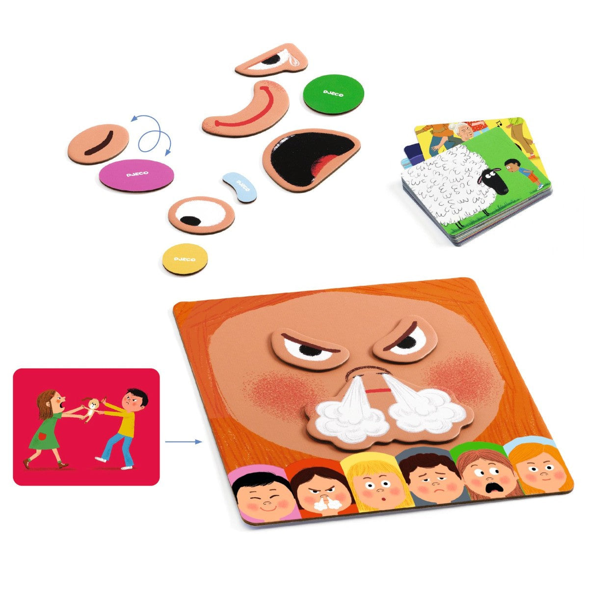 Djeco lærespill, Følelser