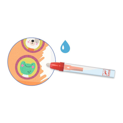 Djeco Fargelegg med vann, Transport