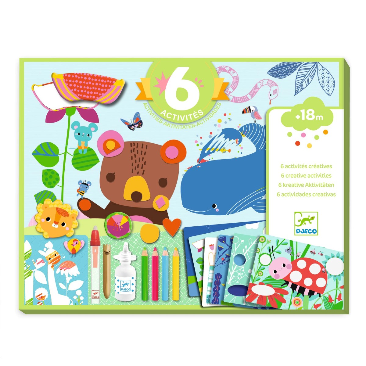 Djeco Kreativ eske, Mus og venner