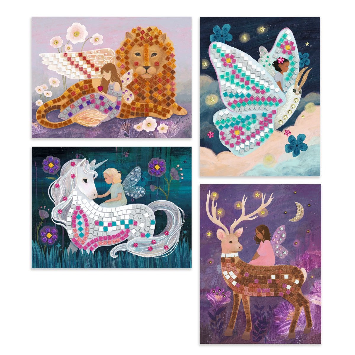 Djeco kreativ mosaikk, Den fortryllede verden