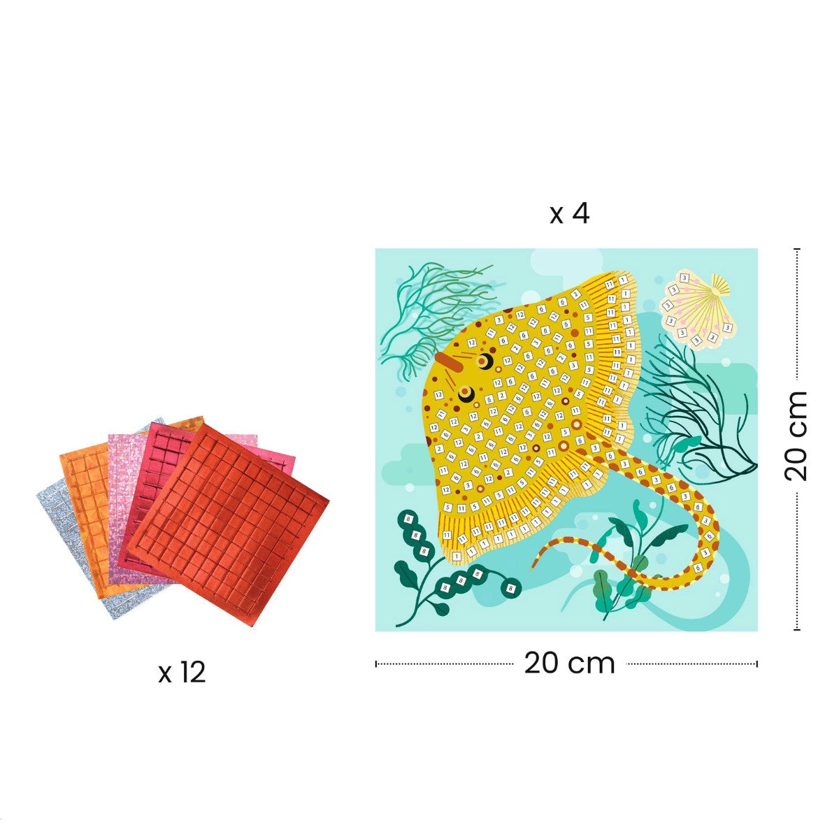 Djeco Mosaikk, Under havet