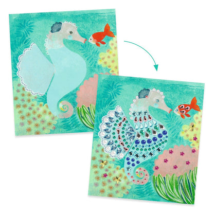 Djeco Artistic Strass, Under havet