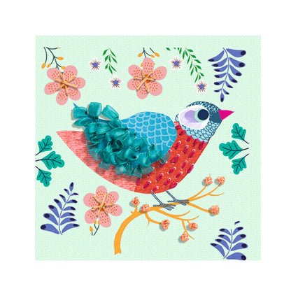 Djeco aktivitetsett med bånd, Artistic Loops - Fugler