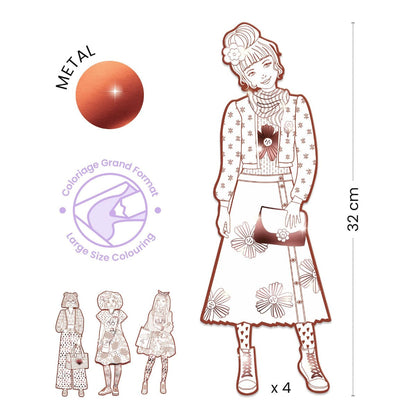 Djeco Fargelegg, Nina &amp; venner