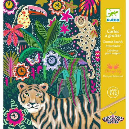 Djeco Scratch-kort, Rococo