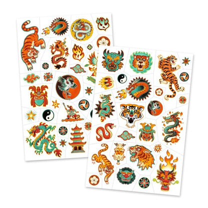Djeco Tatoveringer, Asia