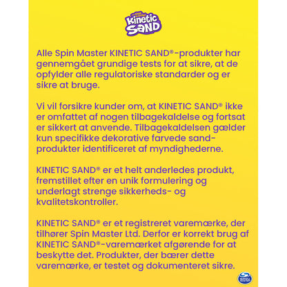 Kinetic Sand, Magisk sand, neon boks - 3 ass. farger