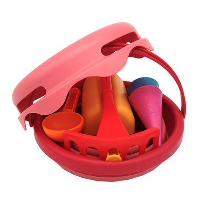 Compactoys sandlegetøj, 7-i-én- Red