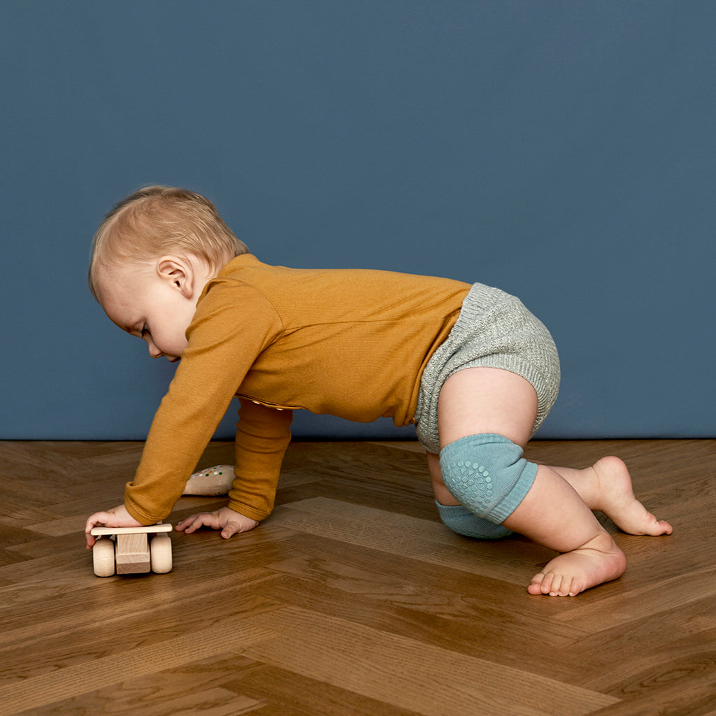 GoBabyGo knebeskyttere med gummidutter, Soft pink