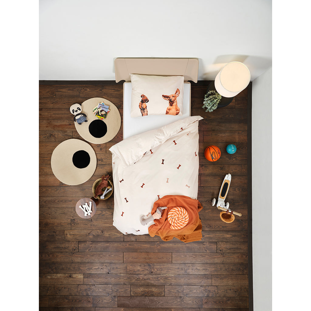 Snurk sengetøy til voksne, økologisk - Gravhundvenner