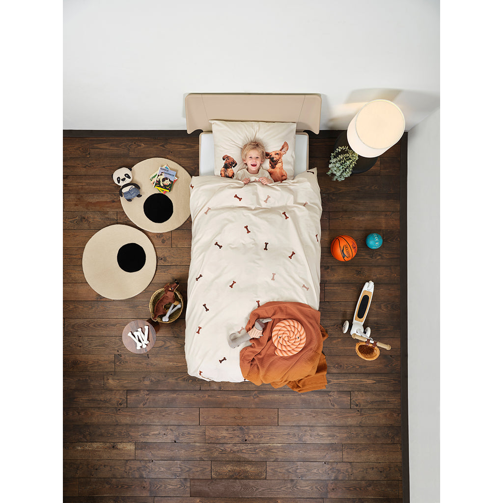 Snurk sengetøy til voksne, økologisk - Gravhundvenner