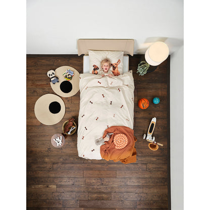 Snurk sengetøy til voksne, økologisk - Gravhundvenner