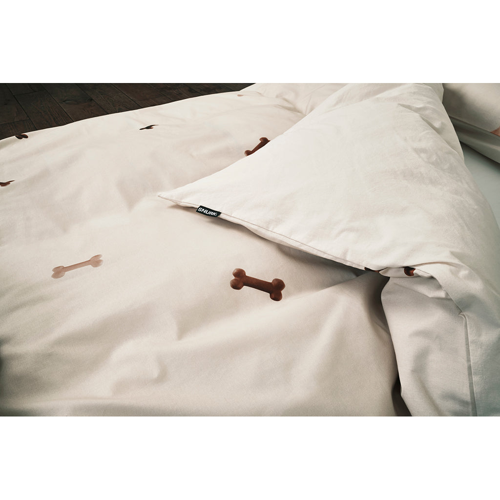 Snurk sengetøy til voksne, økologisk - Gravhundvenner