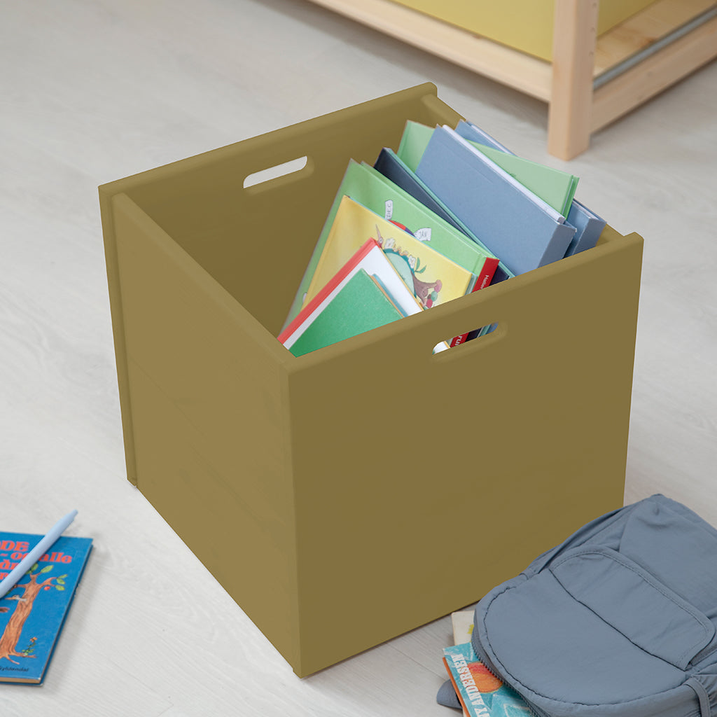 By Aulum Dana bokkasse, med dybde på 30 eller 40 cm - Olive