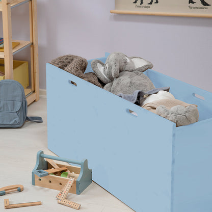 By Aulum Dana stor oppbevaringskasse med hjul, flere str. - Himalayan Blue