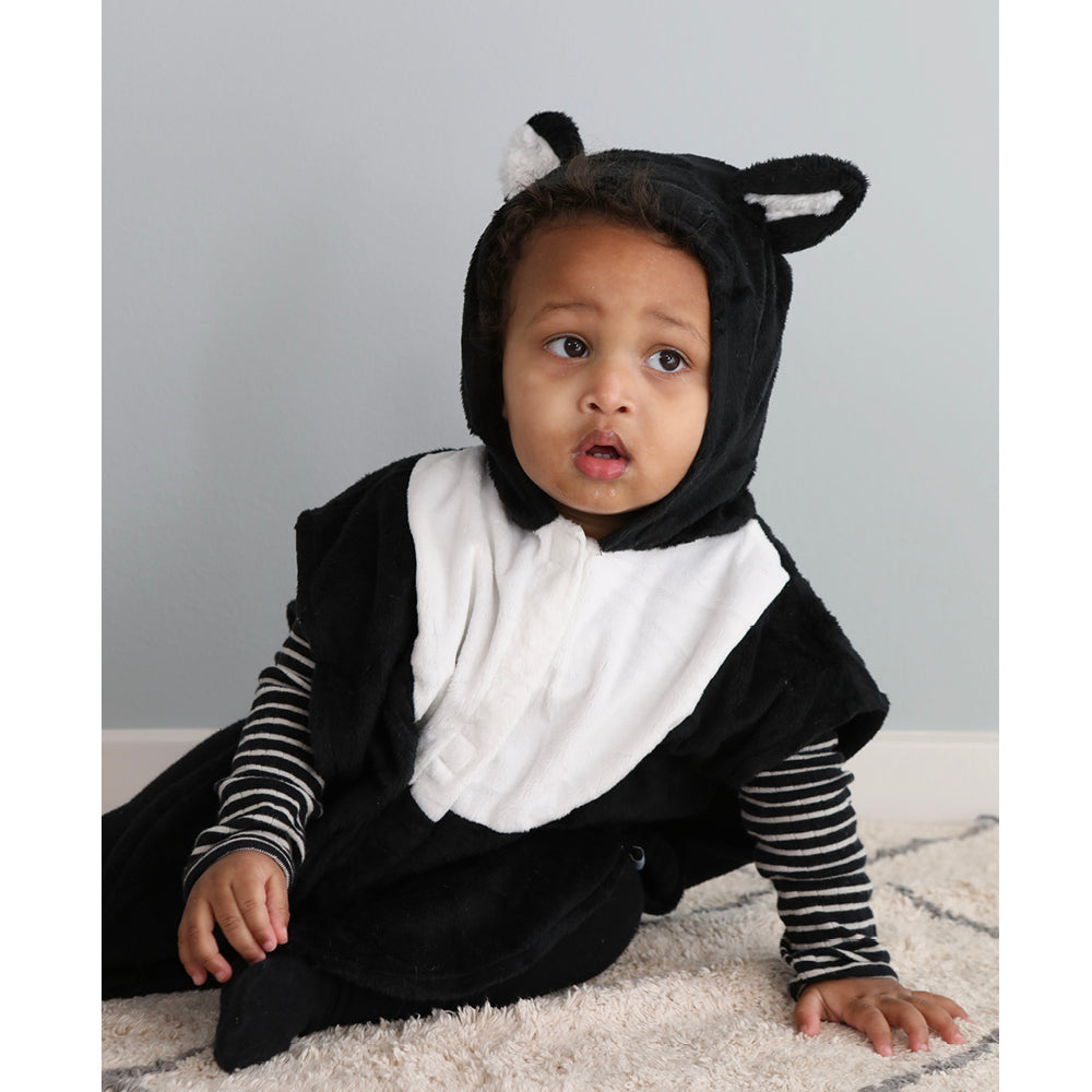 Den Goda Fen dyrekostyme, kappe som katt – str. 1-4 år