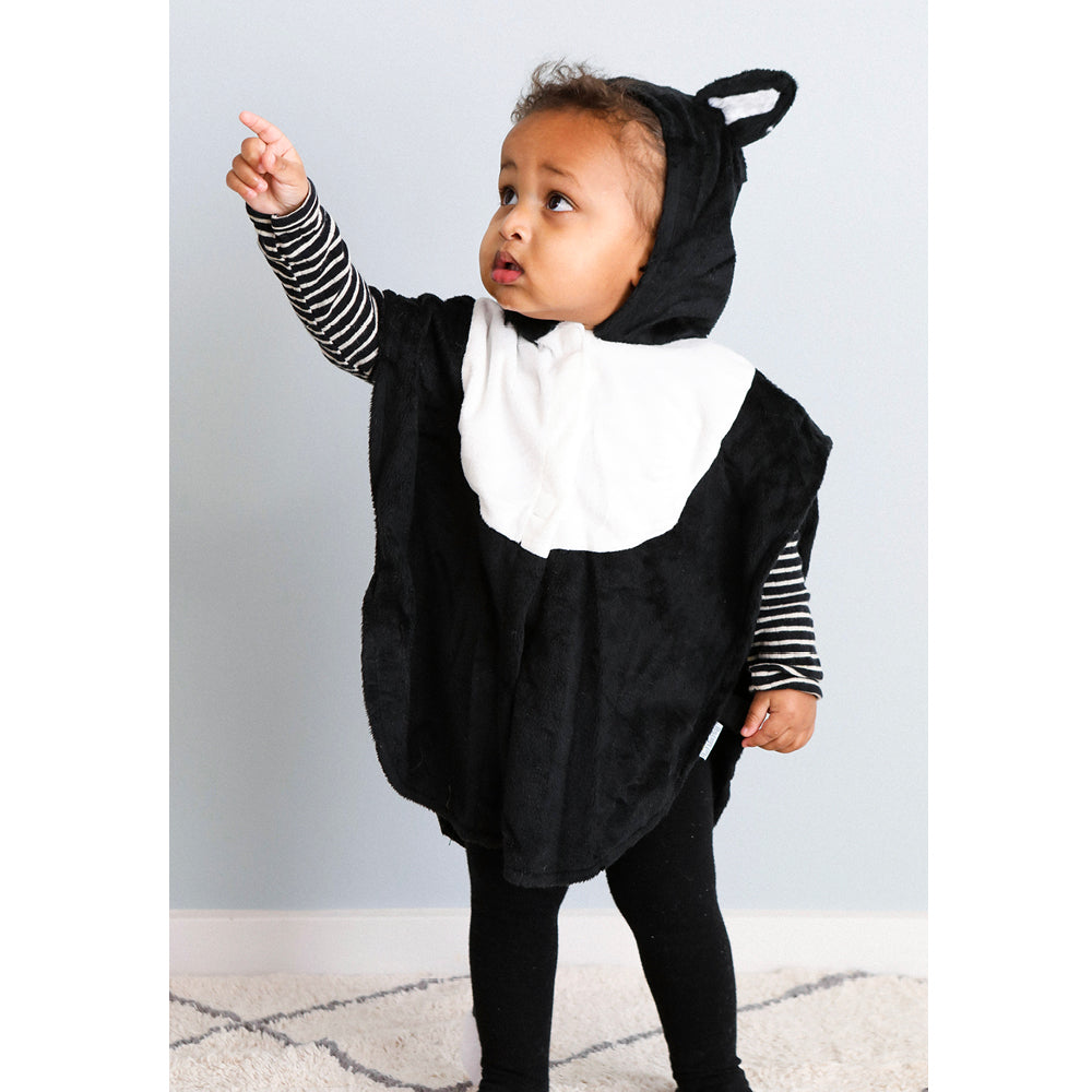 Den Goda Fen dyrekostyme, kappe som katt – str. 1-4 år