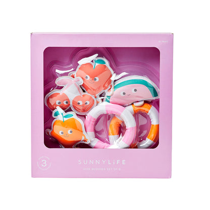 Sunnylife Dykkervenner, Peach Multi sett med 6 stk.