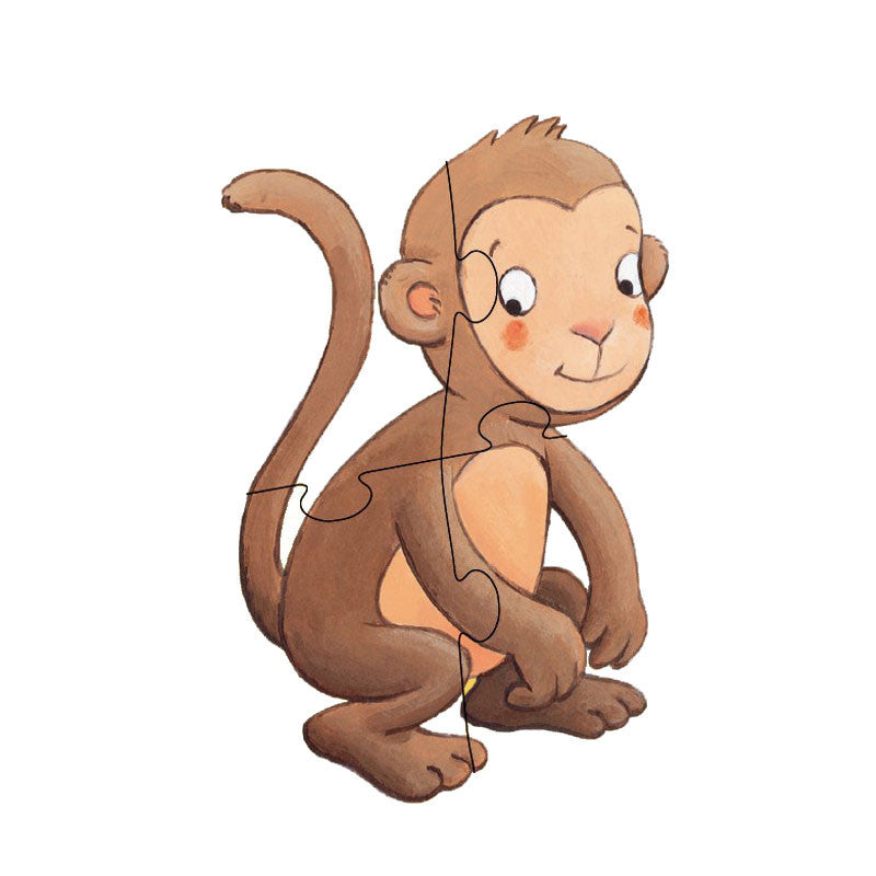 Djeco puslespill, Marmoset og hans venner