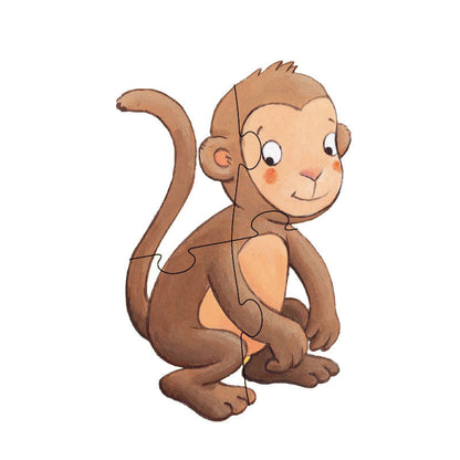 Djeco puslespill, Marmoset og hans venner