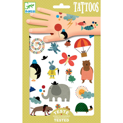 Djeco tatoveringer, fine venner