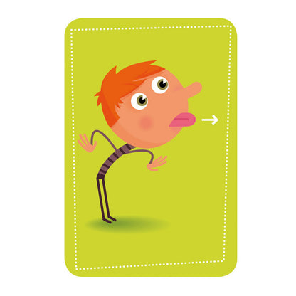 Djeco hukommelses spill, morsomme lyder og grimasser