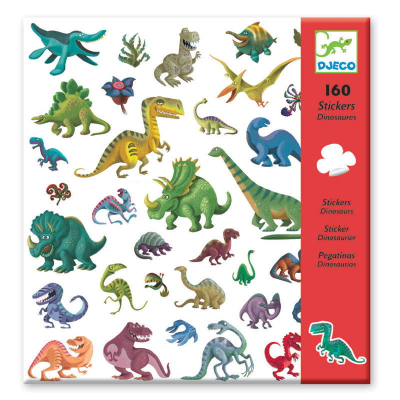 Djeco klistermærker, dinosaurer