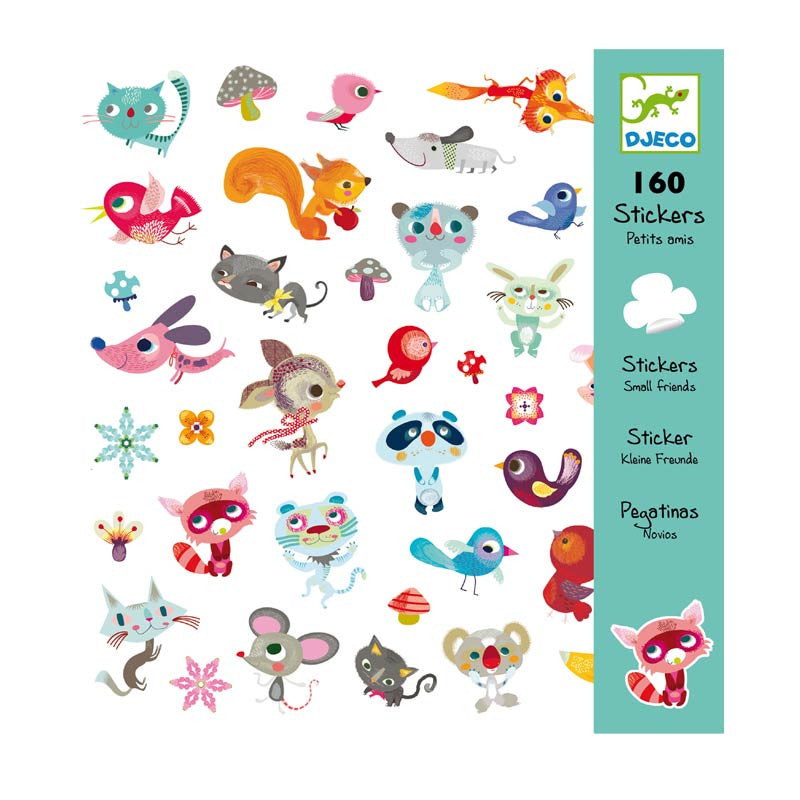 Djeco klistermerker, små venner