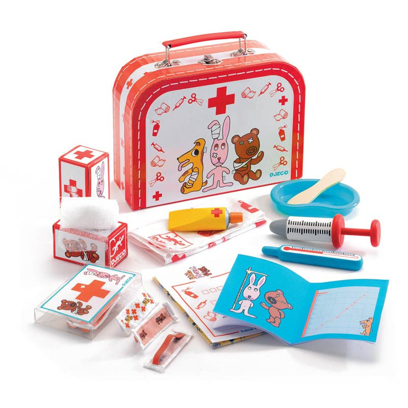 Djeco legekoffert med tilbehør