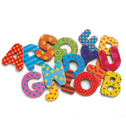 Djeco magneter i tre, bokstaver
