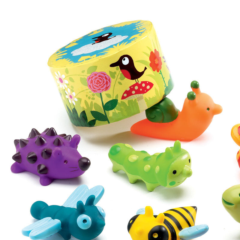 Djeco mitt første huskespill, Hvem gjemmer seg i hagen