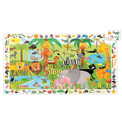 Djeco puslespill, Jungledyr - 35 brikker