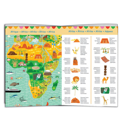 Djeco puslespill, verdens monumenter - 200 brikker