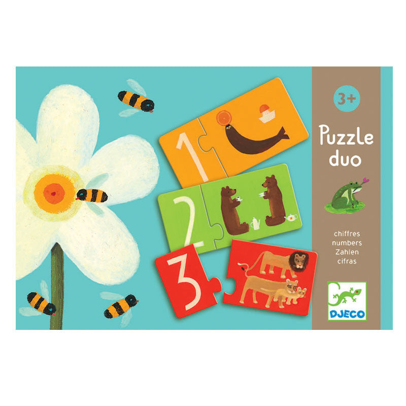 Djeco puslespill duo, tall