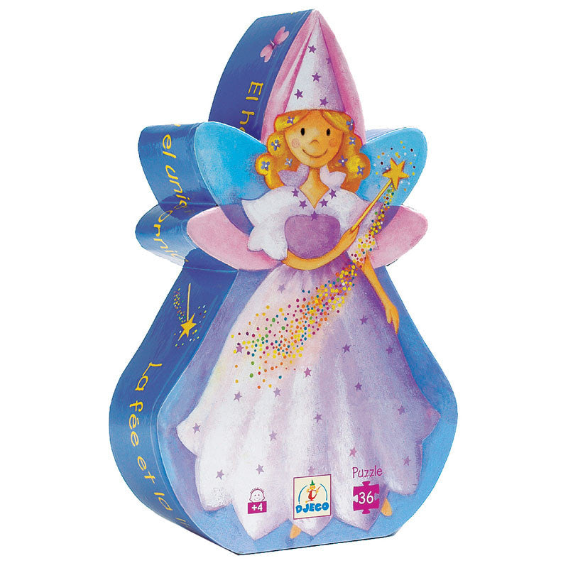 Djeco silhuetpuslespill, fe - 36 brikker