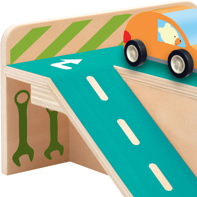 Djeco trelek, Den lille garasje