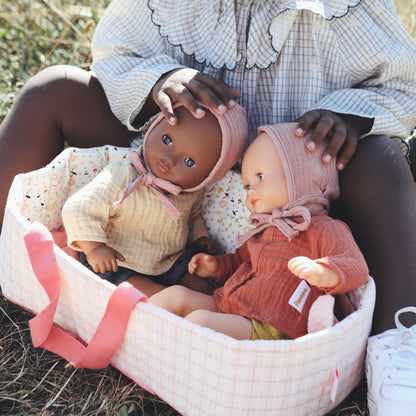 Djeco Pomea dukkbag, Pink Lines