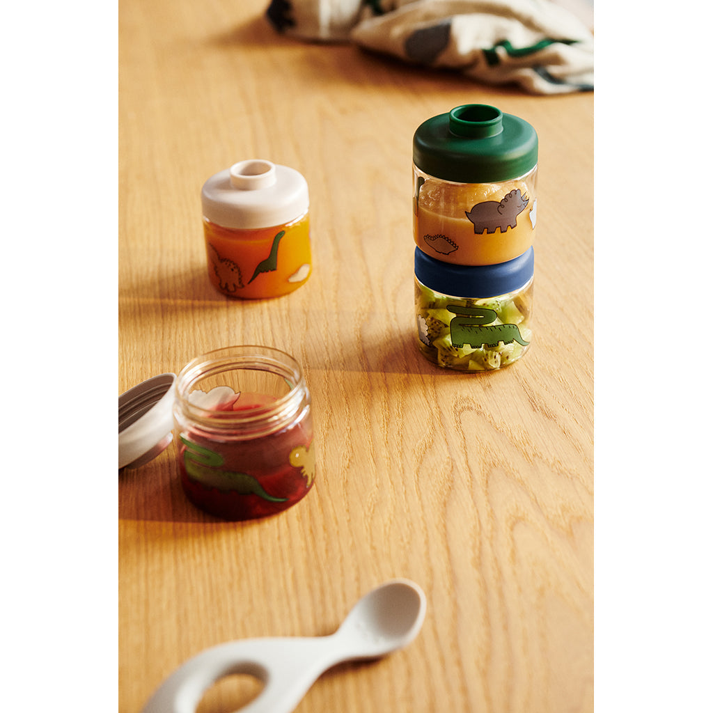 Liewood Dominique, Matbokser for baby, 4-pakning - All Together Sandy